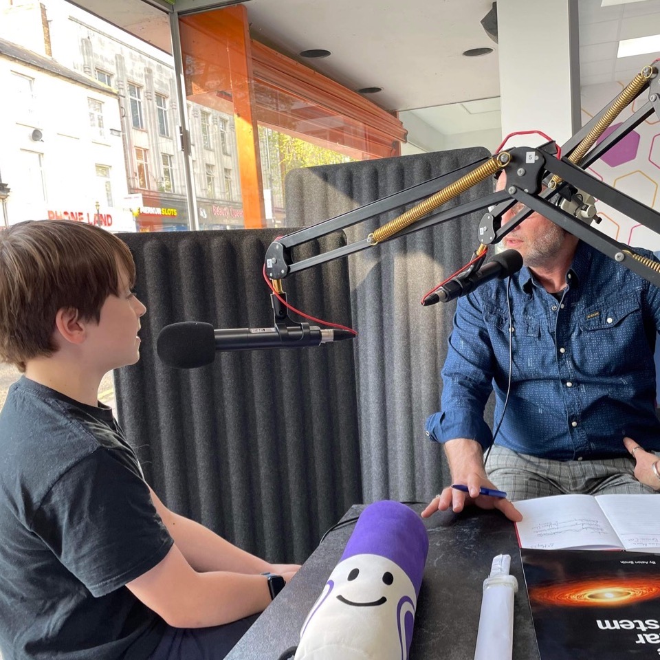 vi_publishing's tweet photo. Aston thoroughly enjoyed his time on Revolution Radio 96.1 FM 📻 yesterday. Our young budding entrepreneur is definitely enjoying promoting his book and advocating for autism and ADHD. #thingsaboutspace #autism #ADHD #childauthor https://t.co/eBasLO1kzT