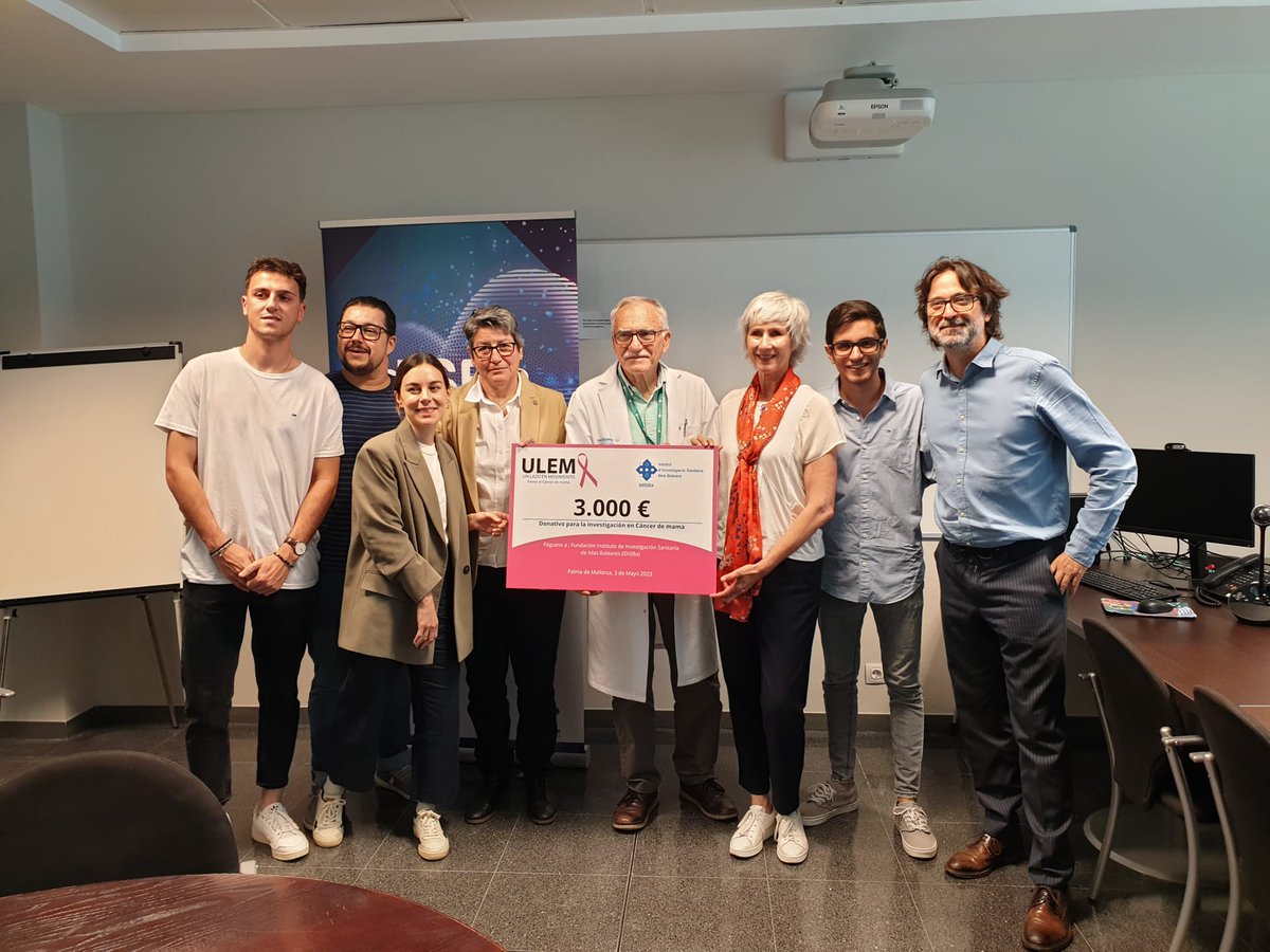 Mil gracias a nuestros amigos de Un Lazo en Movimiento (unlazoenmovimiento.org) por apoyar la investigación en cáncer de mama. Iniciativas como estas ayudan a dar pasos para vencer al cáncer. ¡Juntos lo conseguiremos! 👩‍🔬🧑‍🔬🔬🧫