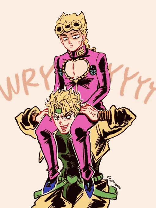 親子タワー  #jjba #jjbafanart #ジョジョ #ジョジョの奇妙な冒険 #JoJosBizarreAdventure