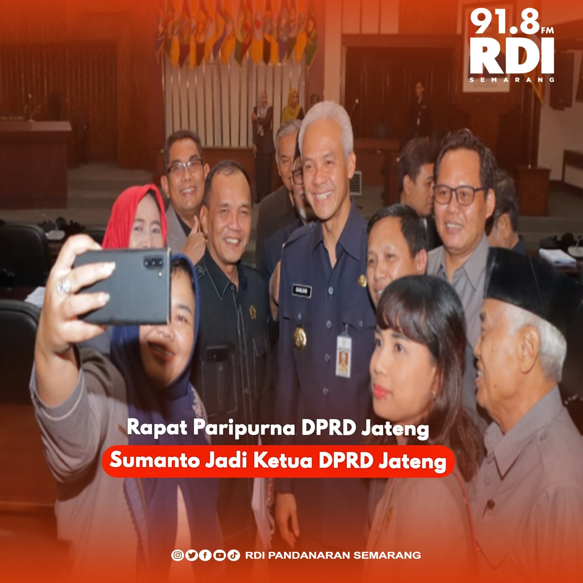 91.8 FM RDI Semarang tweet media