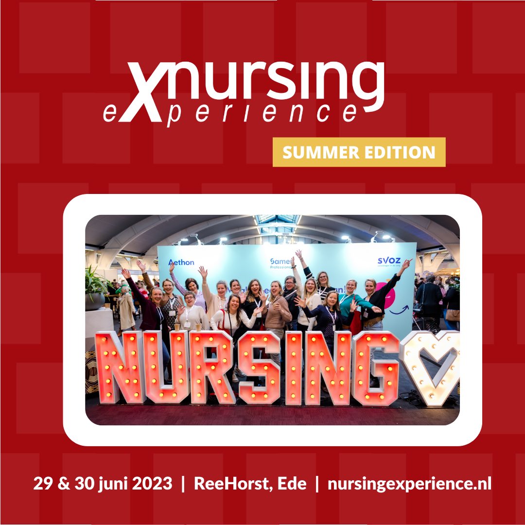 Op 29 &amp; 30 juni vindt de Nursing Experience – summer edition plaats in Ede. Suzanne Verheijden, eigenaar Buro StrakZ,  spreekt daar, Ben jij er ook?! Een leuk extraatje: met de kortingscode NX10 profiteer je van €10,00 korting! Hopelijk zien we je dan!’