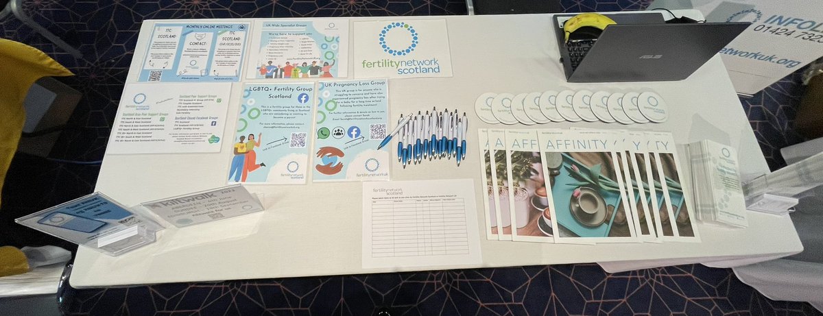 FNScotlandUK's tweet photo. At this years SHREG conference and looking forward to sharing all the support and information that we provide for anyone struggling to conceive in Scotland and across the UK ๐๐
@SHREGDundee
#fertilitynetworkscotland #hereforyou #fertilitytreatment #fertilitysupport #SHREG https://t.co/DDAAUtdawD
