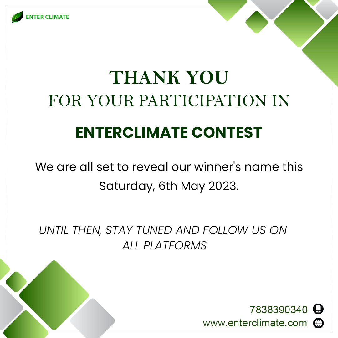 EnterClimate's tweet photo. You Guys Are Amazing 🤩🤩
We Are Soo Thrilled To See Your Beautiful Responses...
Just To Let You Know That We Are Announcing Our Winners On This Saturday, 6 May...
Till Then Stay Tuned And Tag Your Loved ones!
#GOODLUCK 🤞
#enterclimate #Amazonvoucher #ContestAlert #questions https://t.co/lOhTKL6B0p