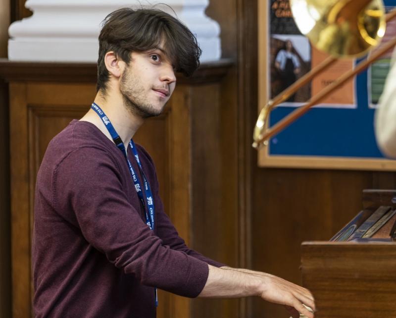 theartsdesk's tweet photo. #FirstPerson - Young composer #ChrisBrooke on his fanfare for the #CoronationBandstandProject - @MusicforYouth's big venture celebrated by one of its musicians https://t.co/oZJ9mnkw8r https://t.co/GUAkv5qjNN
