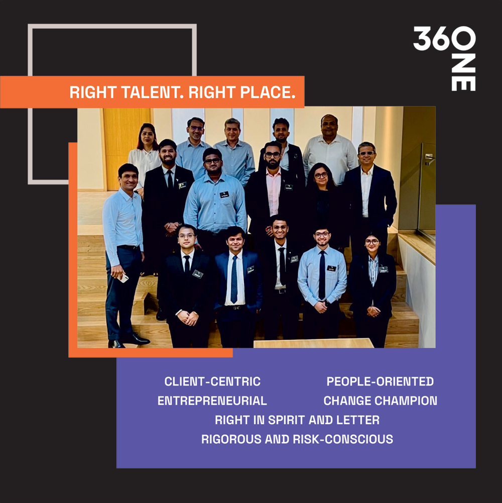 360ONEAsset's tweet photo. We look forward to a new era of growth fuelled by fresh ideas and energy from the brightest minds of the next generation. Here’s to some of our newest additions to @360ONEAsset_, who’re joining us from IIM Lucknow, Indore and Kozhikode, as well as MDI. https://t.co/9FJAwt9AhA