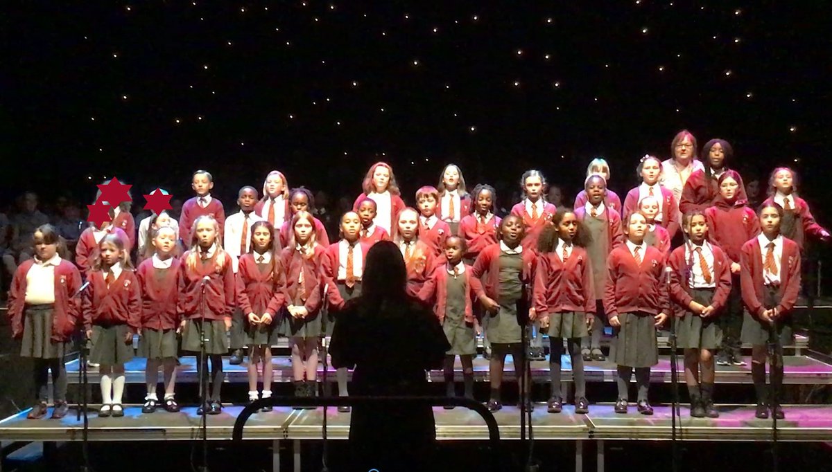 Our fabulous school choir performed at @BlackheathHalls last night at the @Royal_Greenwich  Music Service Singing Spectacular. They enjoyed listening to other schools perform as much as taking part themselves. A huge well done to everyone involved.