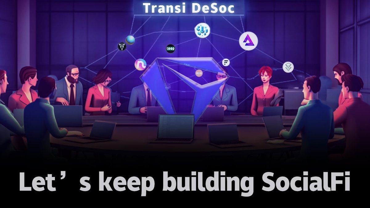 You are not only an early contributor, but also a leader in the era of meritocracy powered by social relations in #DeSoc with Transi. You can use your #decentralized identity to better interact with various #dApps. Let’s keep building #SocialFi.