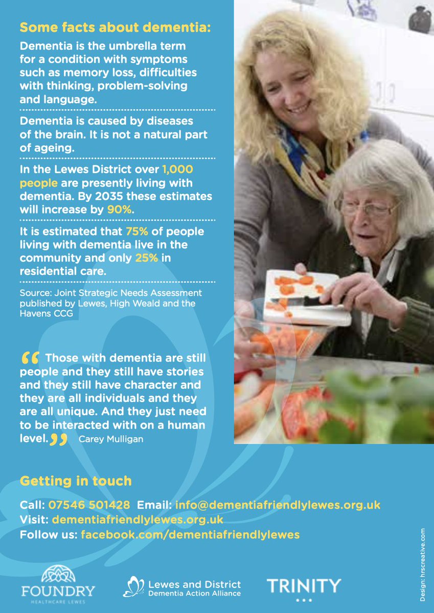 HISCLewes's tweet photo. Join us for our event with Lewes &amp; District Dementia Action Alliance on Friday 19th May, 1pm-4pm at @TrinityLewes. This will be an opportunity for older people to meet with local experts who will help you plan for the future. See below for all the details of this FREE event. 💜 https://t.co/E4MsCYCZZ0