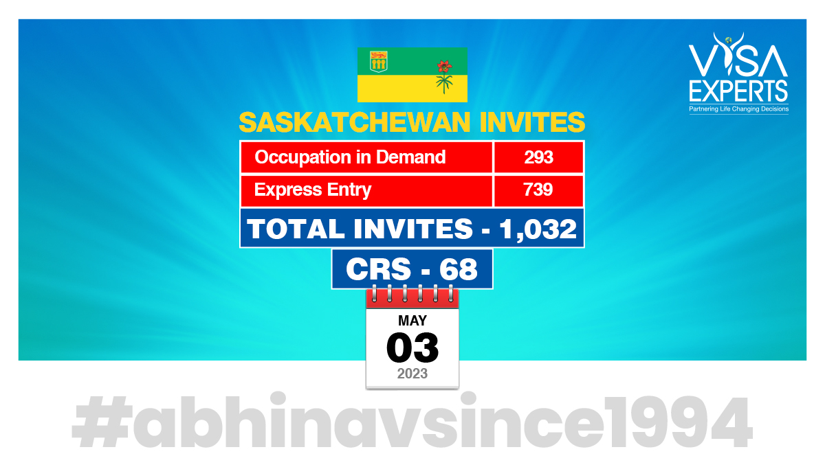 VisaExperts_'s tweet photo. For more information call us at +91-8595338595.
#saskatchewanpnp #saskatchewanimmigrantnomineeprogram #provincialnominationprogram #sinp #saskatchewanimmigration #permanentresidence #canadaimmigration #canadapnp #migratetocanada #immigrationcanada #abhinavsince1994 #visaexperts https://t.co/gPb5rwnh9i