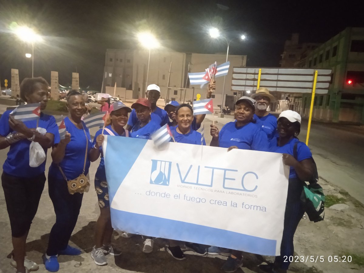 EmpresaVITEC's tweet image. #VITEC ¡¡PRESENTE!!!! 
#CubaViveEnSuHistoria 
#ALaPatriaManosYCorazón 
#VitecRompiendoBarreras