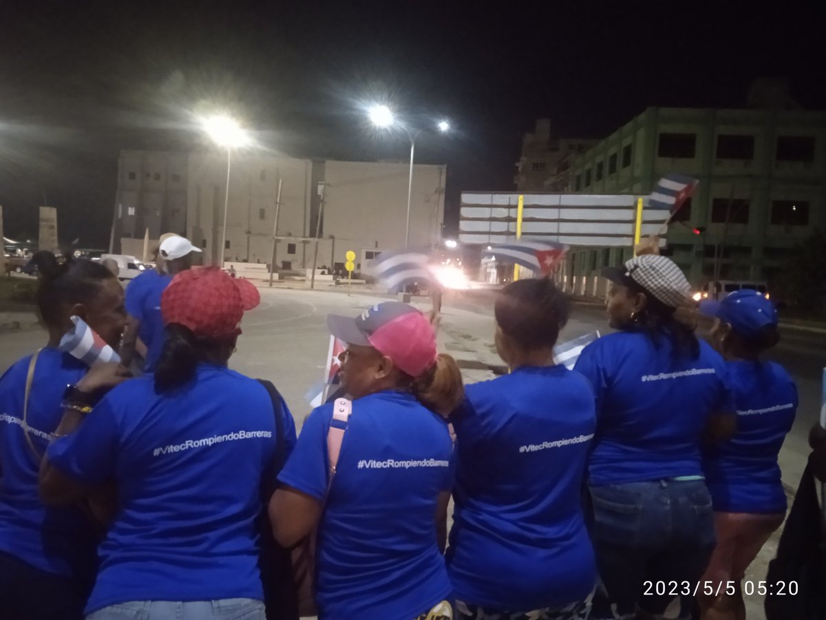 EmpresaVITEC's tweet image. #VITEC ¡¡PRESENTE!!!! 
#CubaViveEnSuHistoria 
#ALaPatriaManosYCorazón 
#VitecRompiendoBarreras