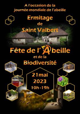 Fête de l'Abeille et de la Biodiversité ce dimanche 21 mai à l'Ermitage de Saint-Valbert !
#abeille #biodiversité #hautesaone