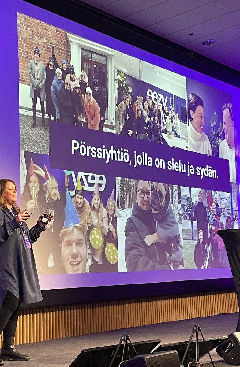 Olemme tehneet Eezyllä yrityskulttuurimme due diligencen. <a href="/eezyoyj/">Eezy Oyj</a> on pörssiyhtiö, jolla on sielu ja sydän ❤️ 
Lavalla <a href="/LeidenschaftOy/">Leidenschaft</a> :n <a href="/MonaRundberg/">Mona Rundberg</a>.
#työelämääuudistamassa #yrityskulttuuri