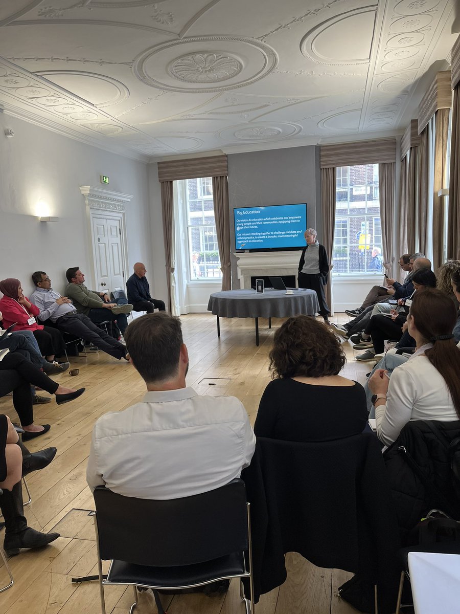 “If we can get children to connect with nature, we can empower them to care about the world” - <a href="/sarahseleznyov/">Sarah Seleznyov</a> sharing the brilliant vision for <a href="/School360_/">School 360</a> today at the #TevelProgram dialogue <a href="/theRSAorg/">The RSA</a>