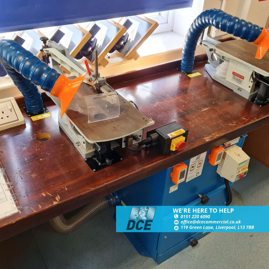 We help to facilitate seamless learning by being on hand for installations, emergency call outs, repairs, servicing &amp; advice on current regulations to schools Design Technology Departments

#designtechnology #curriculum #woodwork #scrollsaw #machinery #workshop #lev #coshh #art