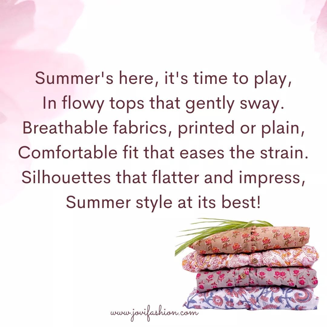 Get ready to shine this summer! Shop now for the hottest tops that will keep you cool and stylish all season long.

#newcollection2023 #womenfashion #tops