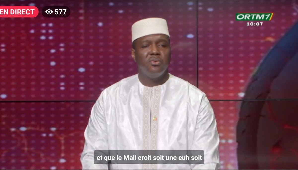 Officiel #Mali
Le ministre d'État, porte-parole du gouvernement annonce l'organisation de l'élection référendaire le 18 juin prochain. Ce scrutin est un défi majeur qui permettra de poser les jalons d'un retour à l'ordre constitutionnel.