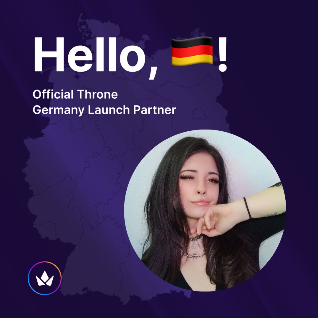 SedyTo's tweet image. Hey guys, long time no see on here! Excited to be an official german Launch Partner for Throne!🥳 thx for having me, @official_throne  #Throne
