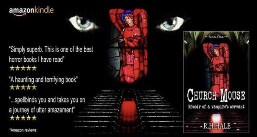 R.H.Hale (@rhhaleauthor) on Twitter photo I am the last person you will ever see, locking the door behind you.
I have to. ...They trust me.
amzn.eu/d/6ehxWhn
#ChurchMouse #books #Kindle #ebooks #horror #vampires #indieauthor #Gothic #BookBoost #HorrorCommunity #horrorbooks #Amazon #Goodreads <a href="/PromoteHorror/">PromoteHorror 🎃</a> I am the last person you will ever see, locking the door behind you.
I have to. ...They trust me.
amzn.eu/d/6ehxWhn
#ChurchMouse #books #Kindle #ebooks #horror #vampires #indieauthor #Gothic #BookBoost #HorrorCommunity #horrorbooks #Amazon #Goodreads <a href="/PromoteHorror/">PromoteHorror 🎃</a>