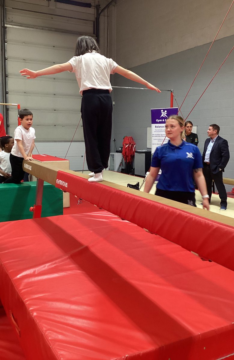 SaintPetersSch's tweet photo. Year 2 loved being part of a gymnastics workshop with @RBGymandSport! They were fantastic using the beams, bars and trampolines and thoroughly enjoyed taking part. A big thank you @RBGymandSport #StPetersPE https://t.co/435CpeQk7T