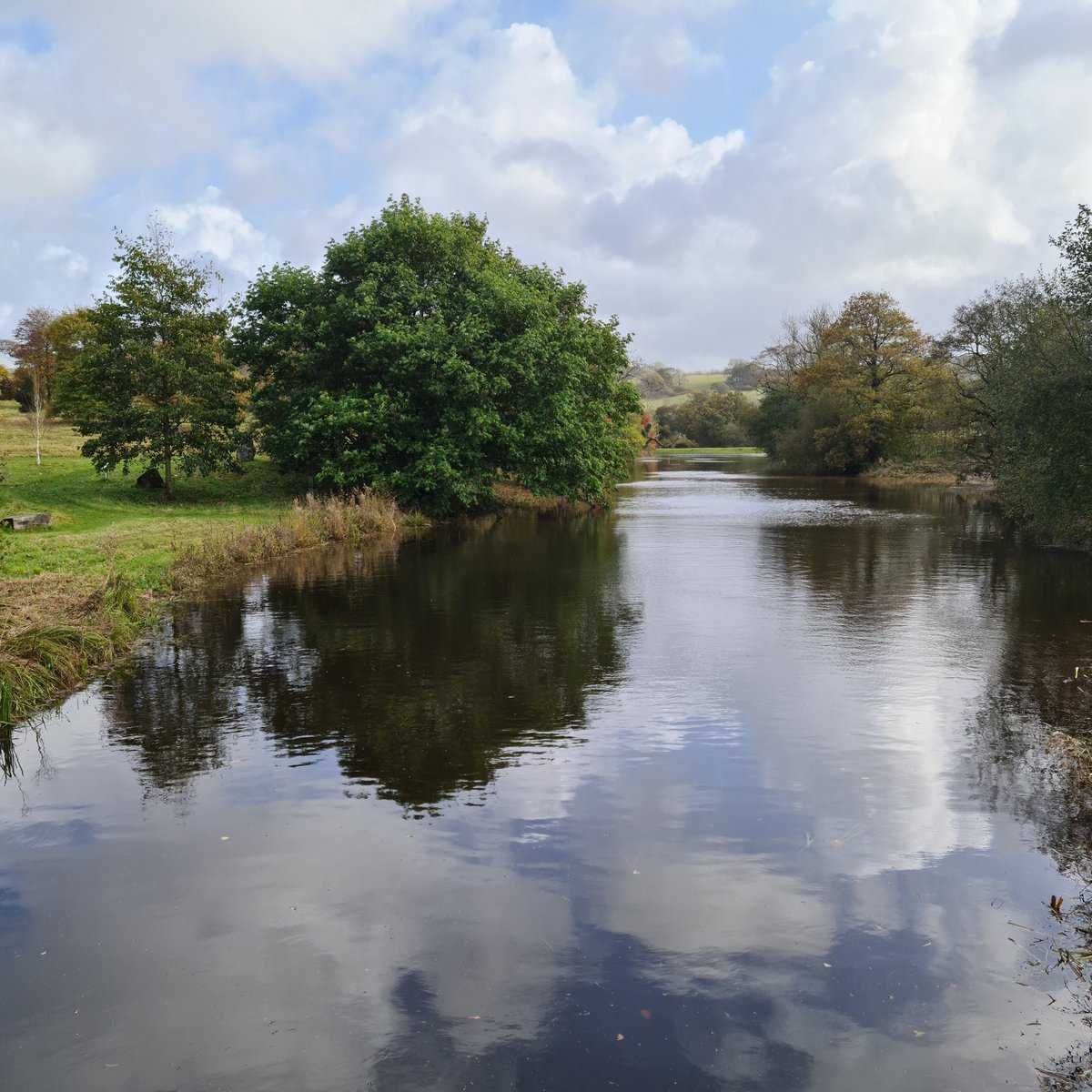 Before and after photos from a watercourse in Autumn 2022. Great results from just a few days work #aquaclearbanda