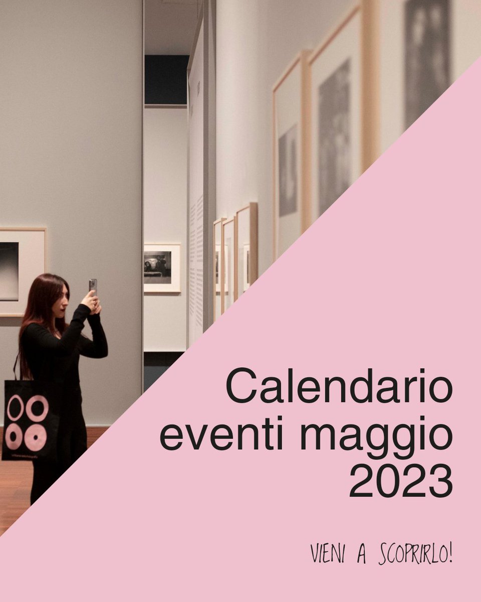 CALENDARIO EVENTI MAGGIO🗓️ 

Vieni a scoprire il nostro programma suddiviso fra visite guidate, attività educational e aperitivi fotografici qui👇
🔗lestanzedellafotografia.it/it/attivita/ne…