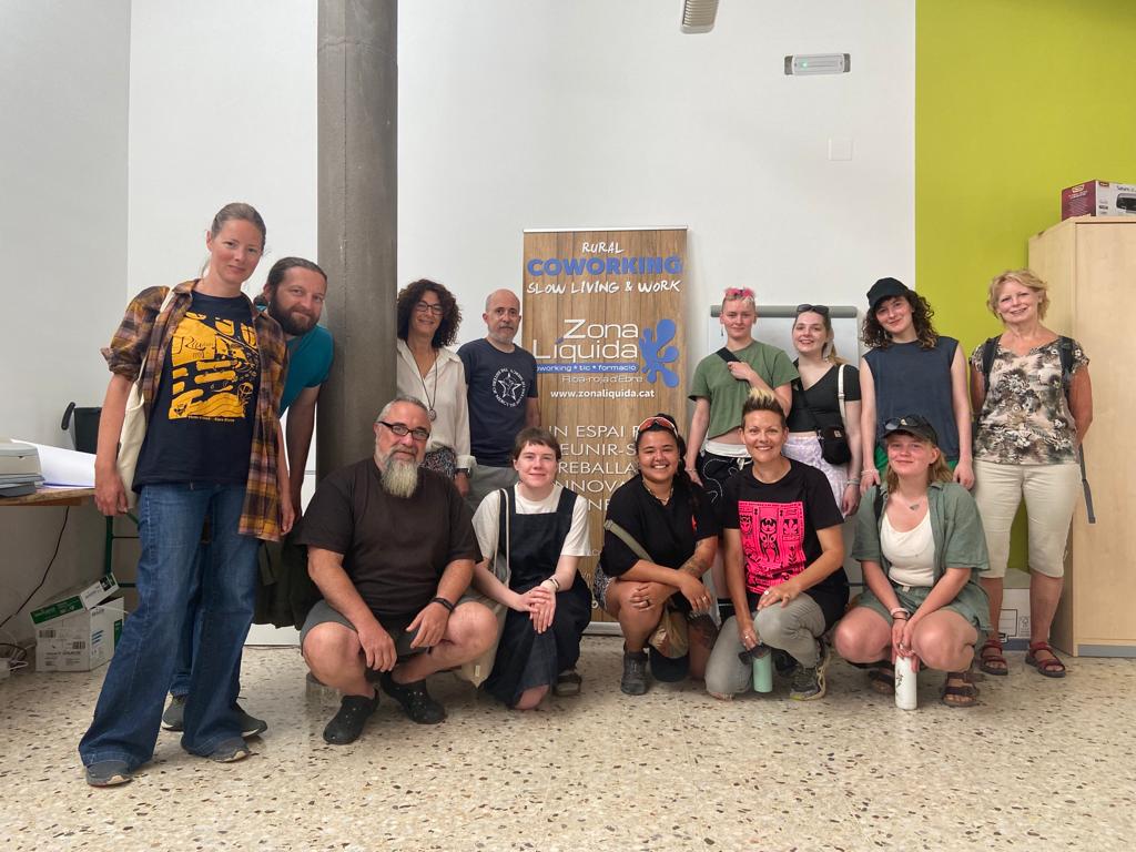 Participants de Grampus Turing visiten Zona Líquida