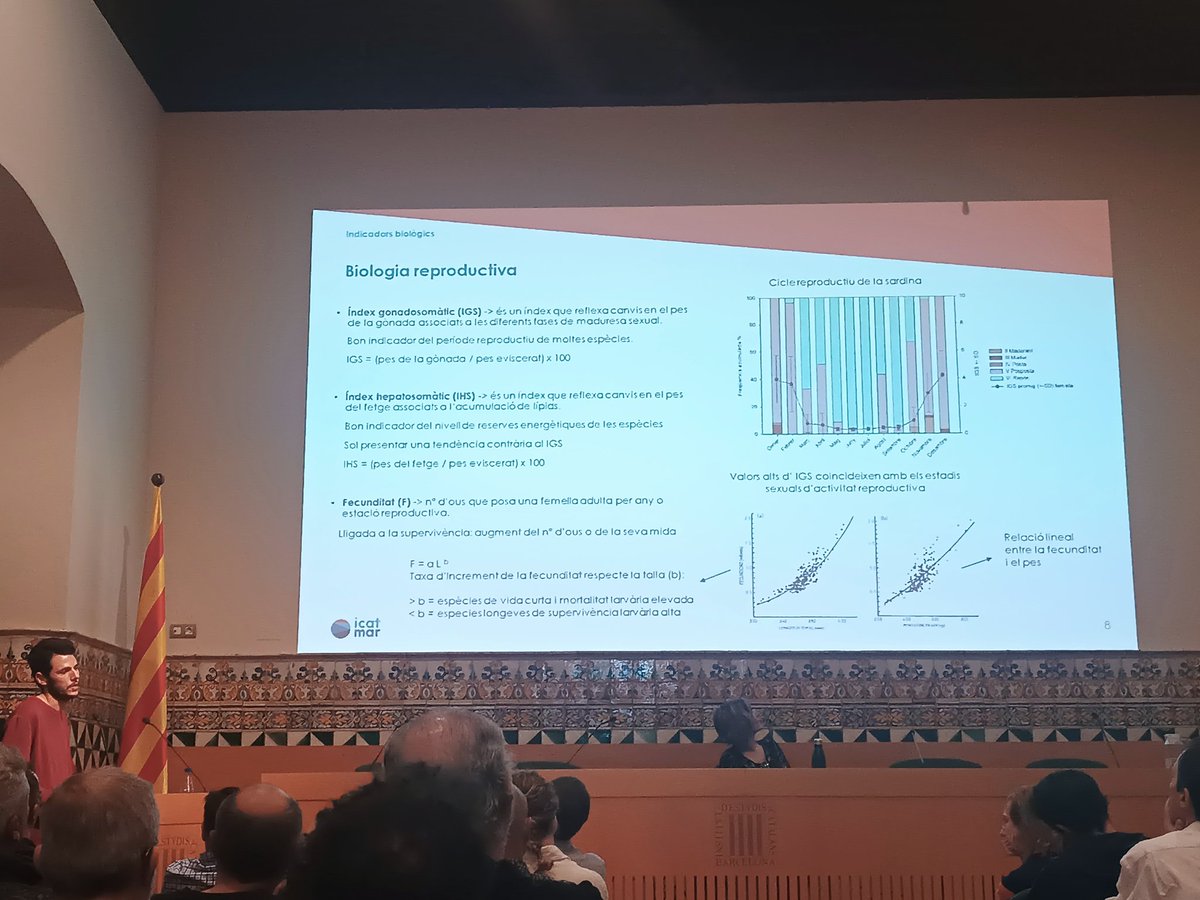 Ara és el torn d'en Marc Balcells de l'ICATMAR, qui ens parla sobre el paper dels indicadors biològics en la gestió de la #PescaMarítimaRecreativa a #Catalunya.