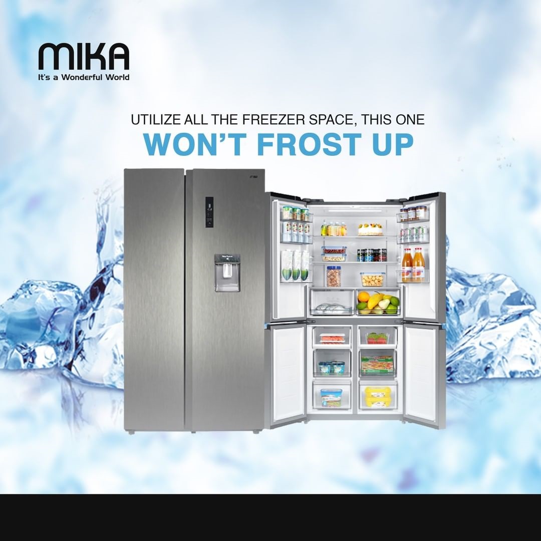 ltd_majid's tweet image. MIKA  side by side is easy to clean with just a quick wipe down. Get it now for Ksh144,995 lipa polepole accepted so it won&apos;t break the bank. majid.co.ke/product/mika-r…   #Mika #SideBySideRefrigerator #NoFrostFreezer #EasyMaintenance #Deodorizer #Freshness #Cleanliness #LipaPolePole