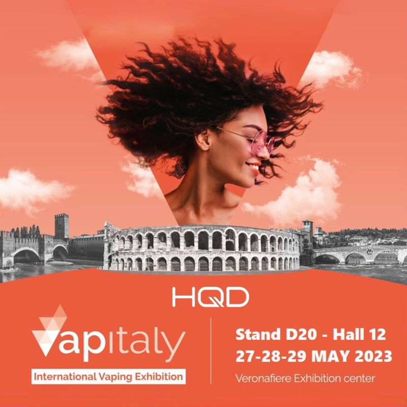 Invitation from HQD
⌚Time⌚ 27-28-29 MAY 2023
📍Location📍 Veronafiere Exhibition Center, ITALY
📌Booth📌 Stand D20 - Hall 12

#vape #vaping #puff #hqd #disposable #fashion #ecig #600puffs #vapewholesale #vapesupplier #vapecommunity #vapeeuropean #vapeitaly