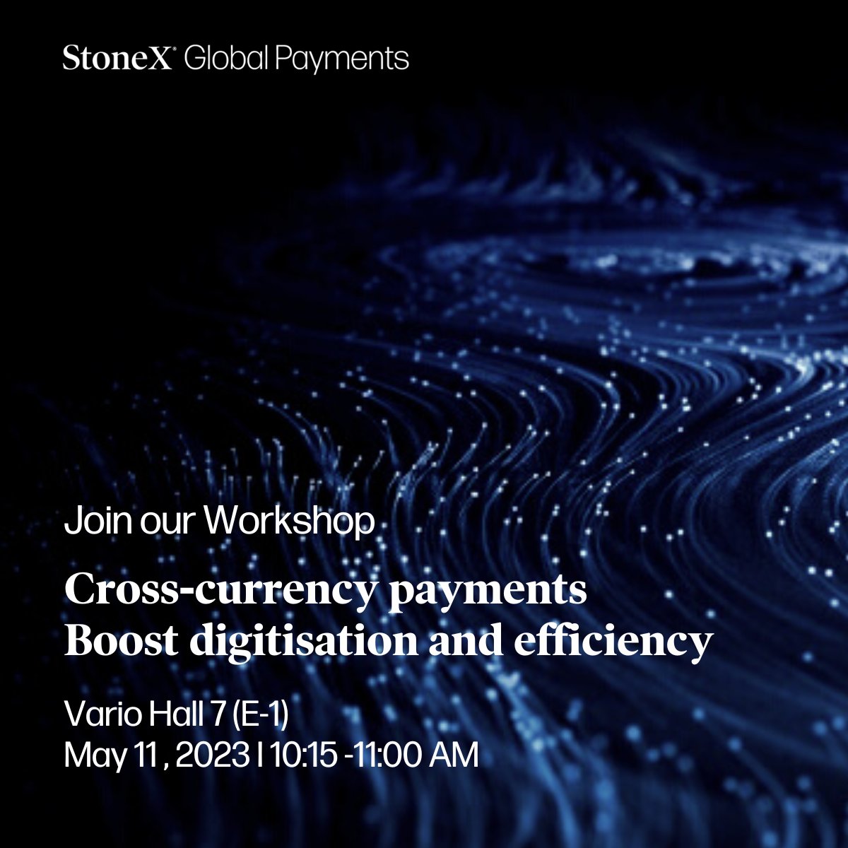 Visit our workshop on the topic: ‘Cross-Currency Payments - Raising Digitisation and Efficiency Potentials in the Company’ by Thomas A. Woelk, and Anne-Katrin Strupp at the 34th Finance Symposium in Mannheim. Feel free to visit us at our trade fair stand  42, level 0.
