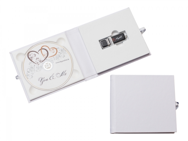 Elegantdisk's tweet photo. Leder USB/Disk-Case. Weiss. - Hochzeit DVD/CD/USB/Blue-ray Hülle &amp; Leder Case https://t.co/TM5oh2eQ7r #hülle #case https://t.co/Nd0fCTGJDI