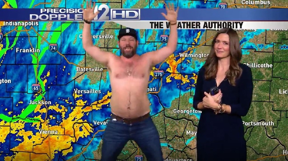 Local12's tweet image. 6 years ago today this happened... and we are still laughing at the antics of @bertkreischer: tinyurl.com/4ybaazvv 🤣

@TeraBlake  @SheilaGrayTV @Bob_Herzog