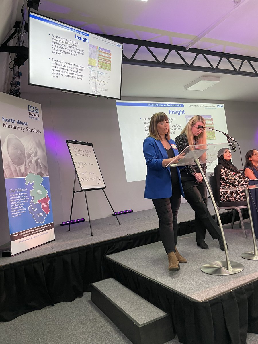Safety II a learning approach - Jo Lambert and Emma Holden from <a href="/LancsHospitals/">Chorley & Royal Preston</a> sharing about getting creative in learning from incidents
<a href="/NHSNW/">NHS North West</a> #CelebrateNWIDM23