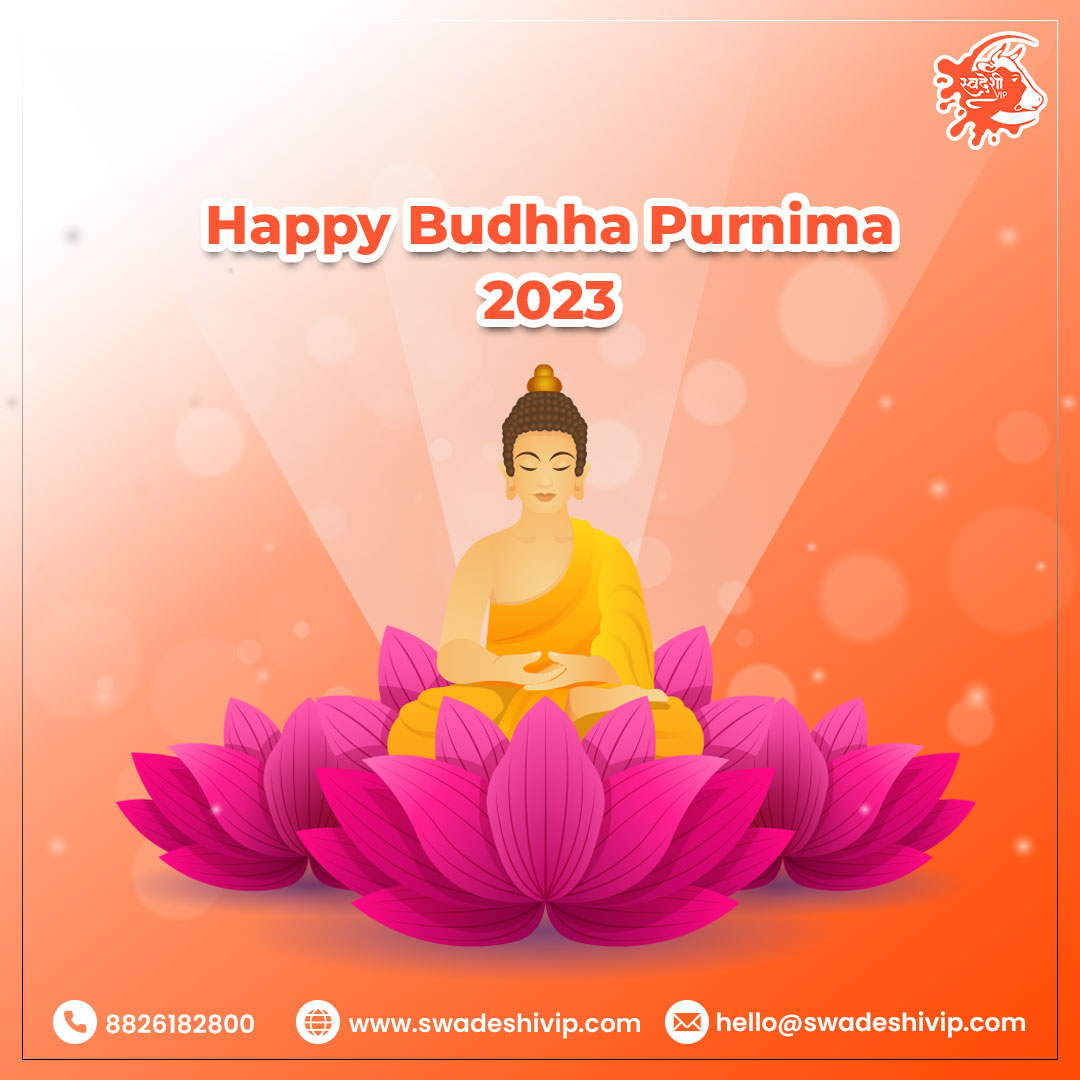 May Lord Buddha always guide us on our life journey.✨✨ Happy Buddha Purnima . . #swadeshiVIP #sanskrit #buddhpurnima #india #bharat #buddha #बुद्धपौर्णिमा #बुद्ध_पूर्णिमा #buddhajayanti #bodhiday #siddharthagautama #peaceday