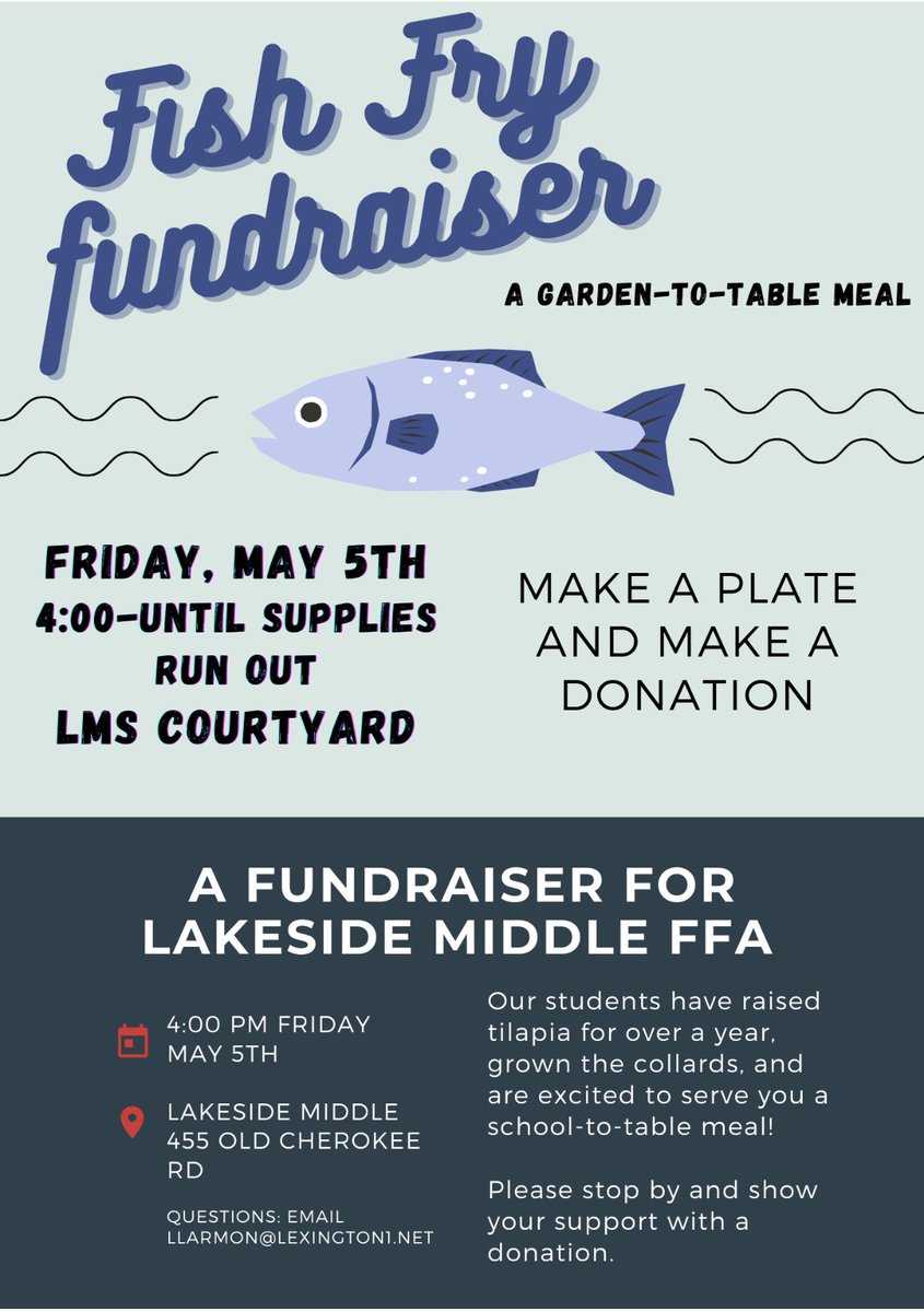 Today’s the day! 🐟🐟🐟🐟🐟