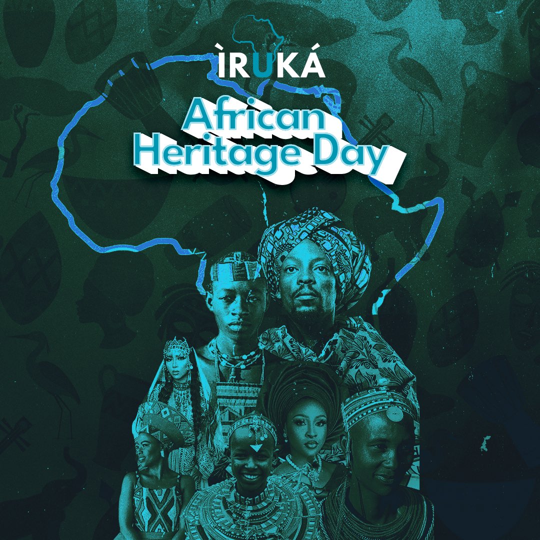 ‘From the Heart of Africa to the World, We celebrate Our Shared Heritage on this auspicious Day. Happy African Global Heritage Day!’

#africanheritage
#celebrateafrica
#iruka