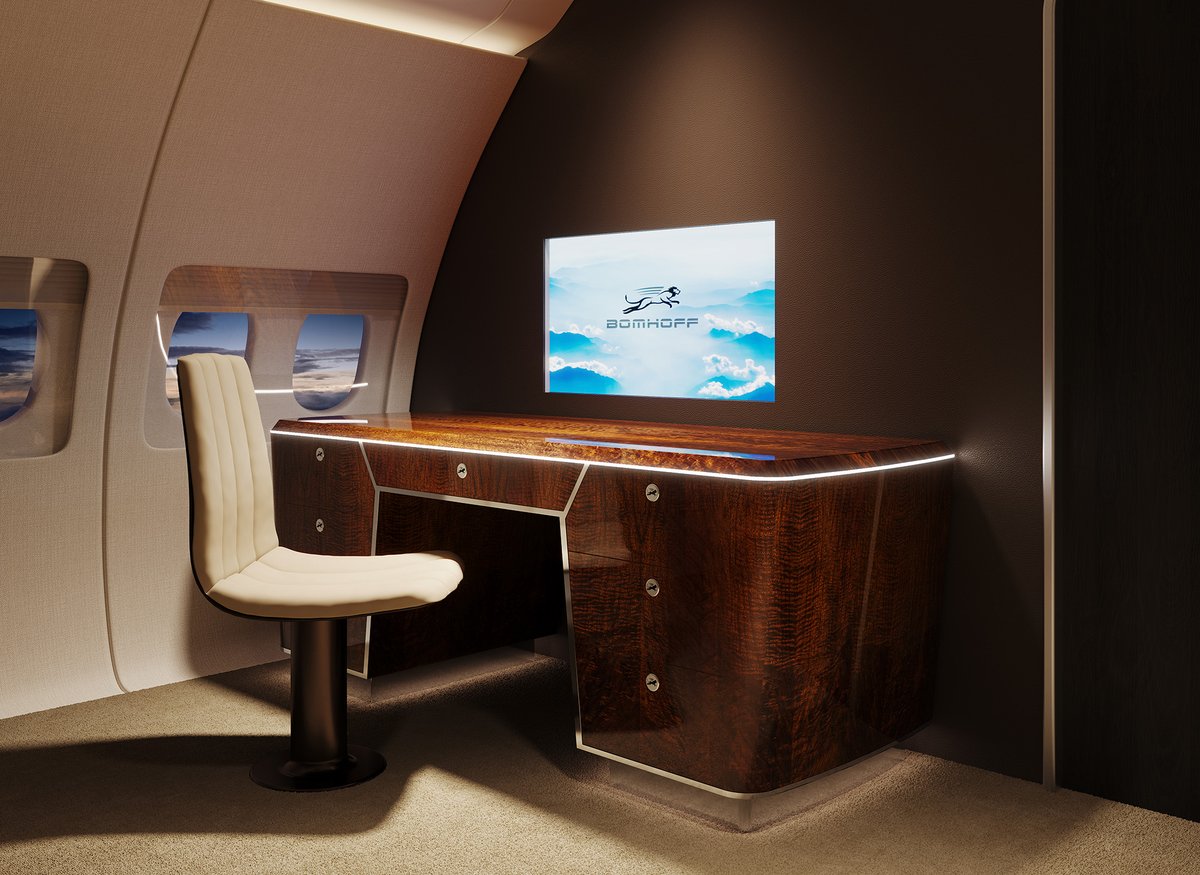 designetal's tweet photo. NEW MODERNE EXECUTIVE DESK BY BOMHOFF LIMITED
Bomhoff Limited has been shortlisted for the Furniture Award in The International Yacht & Aviation Awards 2023.
https://t.co/7EAdevL6RH
#bespoke #cabinetry #executivedesk #deskdesign #bespokecabinetry #aviationfurniture https://t.co/4HVzXFixaA