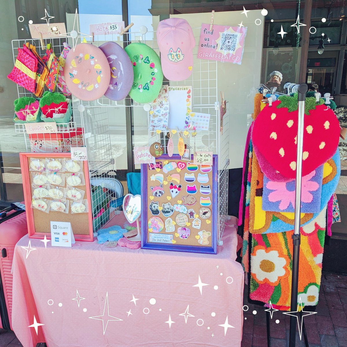 On top of the shop update, I'll be in downtown Portland for their First Friday pop up market today! Here's hoping it doesn't rain on us 😅