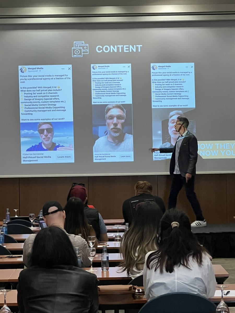 GemHoughton's tweet image. Energetic and engaging talk on all things Meta from @jayhuntofficial - echoing @fbcommsagency that it has way better targeting than any other platform #IntSS