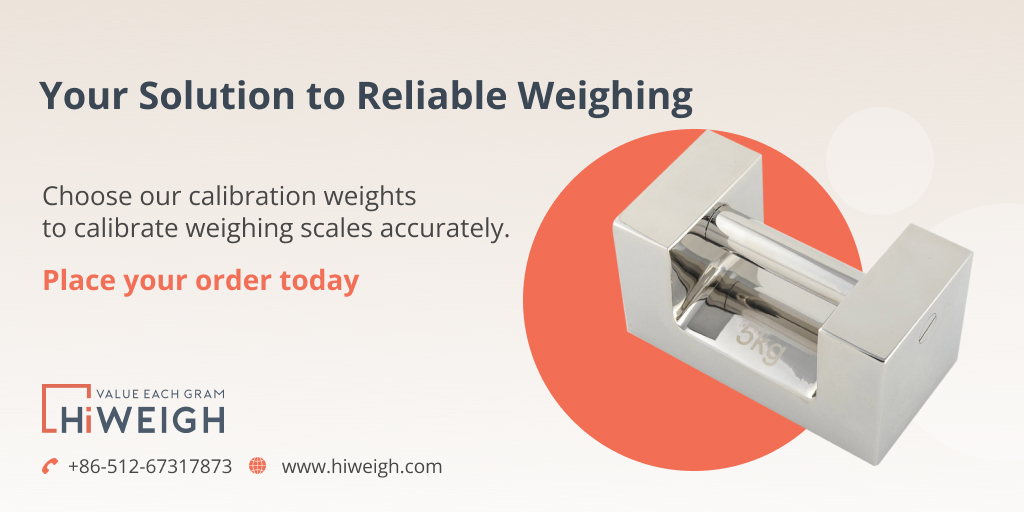 HiWeighWeighing's tweet image. HiWeigh offers calibration weights that are intended to satisfy the requirements of any application and are offered in a variety of sizes and weights. To place your order, visit our website at bit.ly/44yA2cA today.
#weighingscale #calibrationweights