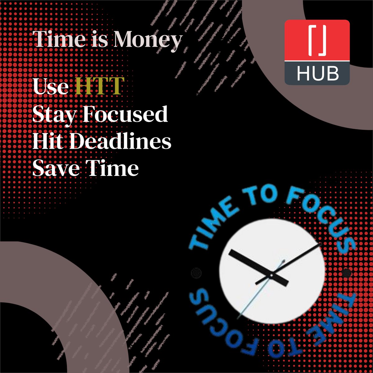 RedbracketH's tweet photo. Getting sidetracked by too many pointless tasks? Use HTT to stay focused on your goal, meet deadlines consistently, and save time that can't be replaced.
#HTT #timetracking #productivity #redbrackethub #projectmanagement #timemanagement #automation 
https://t.co/yu4IOlxxNh https://t.co/8NcfwvXNva