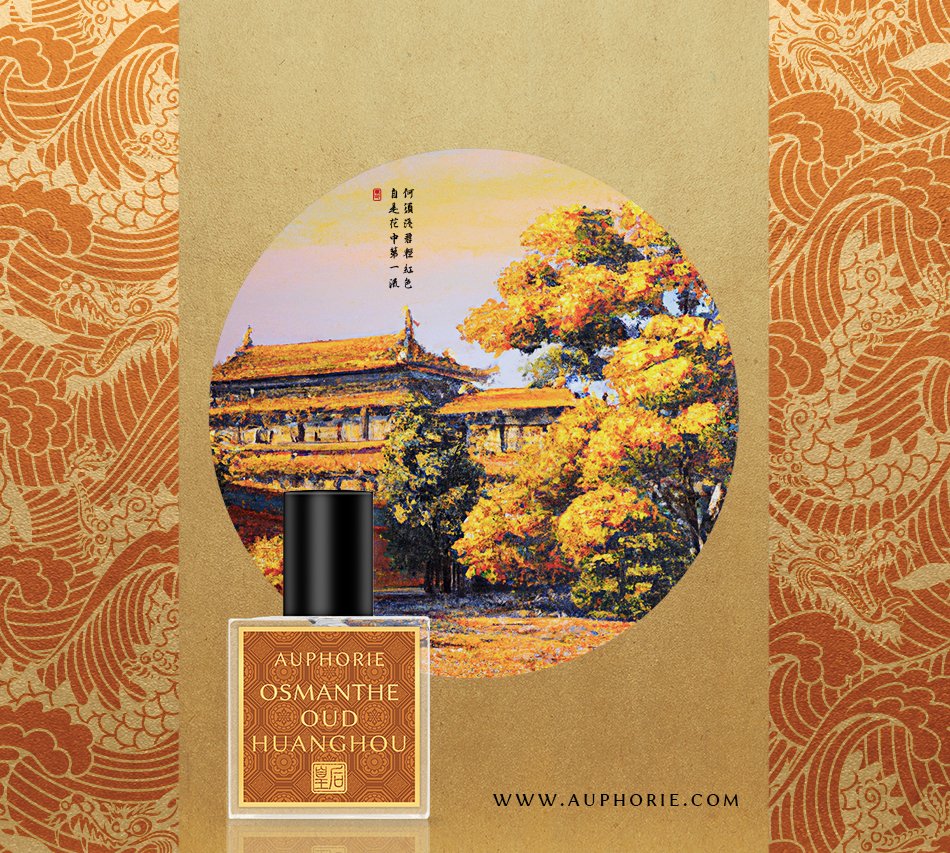 Auphorie's tweet photo. Introducing OSMANTHE OUD HUANGHOU the latest member of the Imperial Oud Collection. An exquisite scent composition inspired by the royal elegance and refinement of the empresses in Chinese history. https://t.co/ghyL5wt9iX