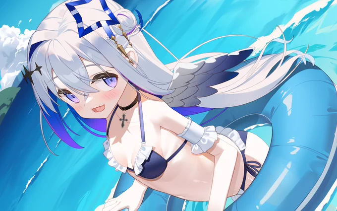 #かなたーと  堕天使水着たそー