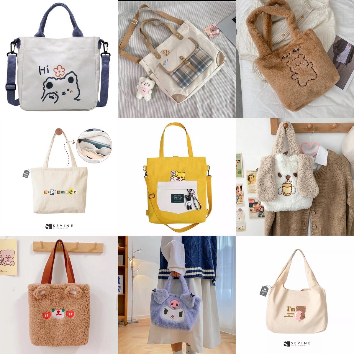 baeforyouu's tweet photo. 👜 REKOMENDASI TOTEBAG LUCU GUMUSH 👜

⭐️ 4.8-5.0

-A THREAD- https://t.co/9MOtf936xq