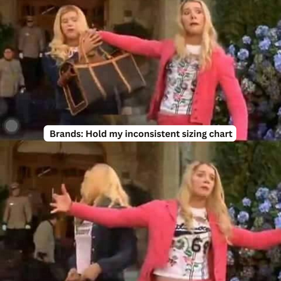 WFX_Cloud's tweet photo. Me: I just want to buy some new jeans
#fashion #fashiontech #onlineshopping #incorrectsizing #sizingchart https://t.co/GFJFxmUMwj