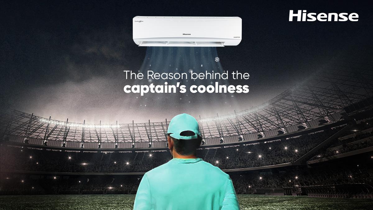 Hisense_IND's tweet photo. We trust Captain Cool to win the match against the Indian summer. Presenting the Hisense IntelliPro and CoolingXpert range of ACs, that keeps you cool with exciting & advanced features!
Buy Now - https://t.co/07rdSNhqNa
#HisenseIndia #InlovewithCricket #IntelliPRO #CoolingXpert https://t.co/LkGjAjtX5m