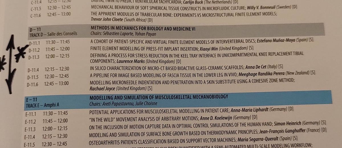 OOEC_Oxford's tweet photo. Two @OOEC_Oxford talks this morning @cmbbesymposium #CMBBE2023 in #Paris @laurencemarks64 @BotnarOxford @DrStephenMellon #TrackD #MethodsInMechanics https://t.co/EoVF1YMKnZ
