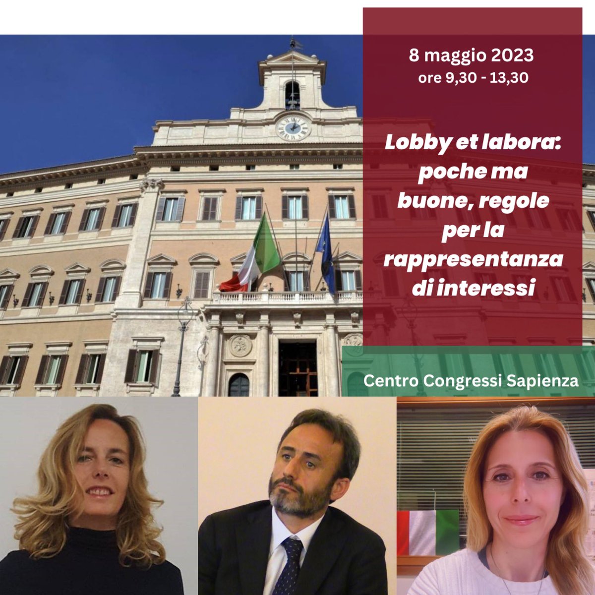 8 maggio con il <a href="/CorisSapienza/">CoRiS Sapienza</a> panel su la rappresentazione del #lobbying nel mondo dell’#informazione con #PaoloChiariello di <a href="/FortuneMagazine/">FORTUNE</a> <a href="/frarinaldi/">Francesca Rinaldi</a> di <a href="/RaiGRparlamento/">RAI Gr Parlamento</a> <a href="/fiorinacapozzi/">Fiorina Capozzi</a> di <a href="/veritaeaffari/">Verità&Affari</a> 
Per partecipare lnkd.in/dY4R5QMn <a href="/AngeMarchese/">Angela Marchese</a> <a href="/albmarinelli/">Alberto Marinelli</a>