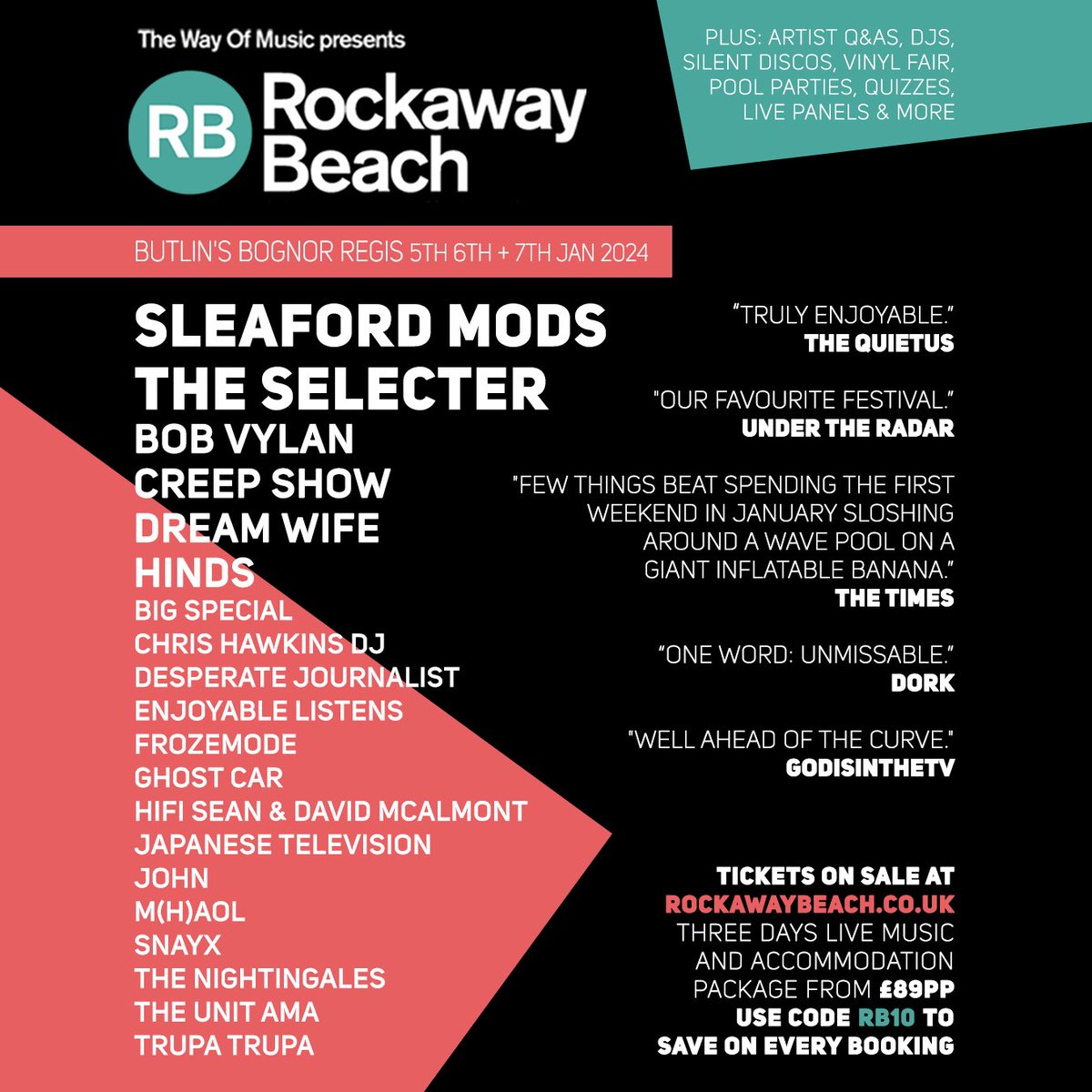 News ! Myself & @DavidMcalmont play our first ever live festival show in January at @rockaway_fest @hifi_mc #mchifi